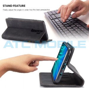Pouzdro CaseMe Magnetic Book Xiaomi Redmi Note 8 Pro čern&eacute;