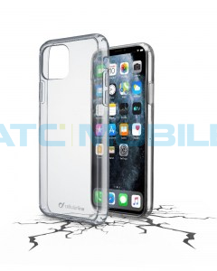 Cellularline CLEAR DUO iPhone 11 Pro Max zadn&iacute; čir&yacute; kryt s ochrann&yacute;m r&aacute;mečkem