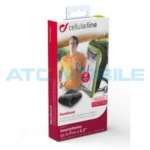 Sportovn&iacute; pouzdro CellularLine HANDBAND, pro smartphony do velikosti 5,2