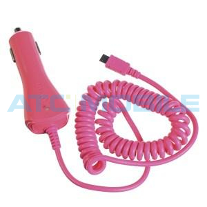 CELLY autonab&iacute;ječka microUSB (1A) růžov&aacute;