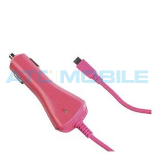 CELLY autonab&iacute;ječka microUSB (1A) růžov&aacute;