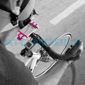 Drž&aacute;k CELLY EASY BIKE univerz&aacute;ln&iacute; na ř&iacute;d&iacute;tka, růžov&yacute;