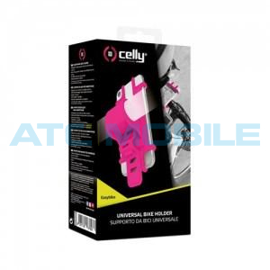 Drž&aacute;k CELLY EASY BIKE univerz&aacute;ln&iacute; na ř&iacute;d&iacute;tka, růžov&yacute;