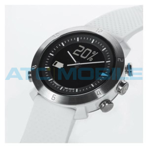 Bluetooth hodinky COGITOwatch 2.0 Classic White Alpine, b&iacute;lostř&iacute;brn&eacute;