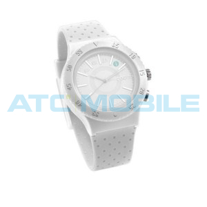 Bluetooth hodinky COGITOwatch 3.0 Pop White Crisp, b&iacute;l&eacute;