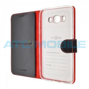 Pouzdro Fixed Fit Samsung Galaxy A10 (SM-A105) otev&iacute;rac&iacute;, čern&eacute;