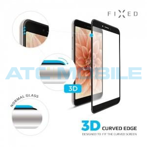 FIXED 3D Full-Cover iPhone 7, 8, SE (2020, 2022) čern&eacute;, lepen&iacute; přes cel&yacute; displej