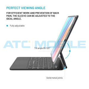 Pouzdro s bezdr&aacute;tovou kl&aacute;vesnic&iacute; s magnetick&yacute;m uchycen&iacute;m FIXED Typee pro Apple iPad Pro 11