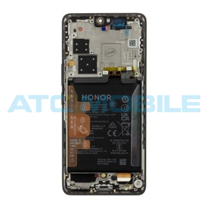 Displej + dotyk + kryt Honor 200 Pro (ELP-LX9) čern&yacute; (Service Pack) - H0235AKHM