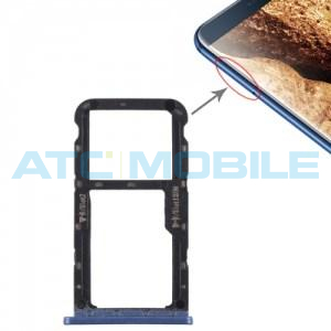 Drž&aacute;k SIM a microSD Huawei Mate 20 Pro (LYA-L29) modr&yacute;, origin&aacute;ln&iacute; - 51661KCS