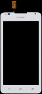 Dotyk Huawei Y530, barva b&iacute;l&aacute; (White)