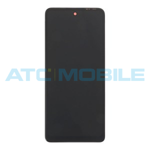 Displej + dotyk + kryt Infinix Hot 30 (X6831), čern&yacute;