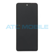 Displej + dotyk + kryt Infinix Hot 40 Pro (X6837) čern&yacute;