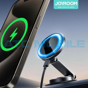 Drž&aacute;k Joyroom JR-ZS408 magnetick&yacute; s př&iacute;savkou (15W, Magsafe)