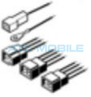 Adapt&eacute;r ISO - Kia Sephia (-8/95), Sportage (-99), Pride (6/96-)