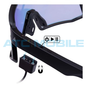 Bluetooth slunečn&iacute; br&yacute;le RAPIDO BT RED, fotochromatick&eacute;