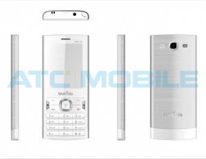 Mobiola MB150 DualSIM White/Silver