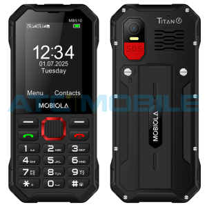 Mobiola MB510 TitanX čern&yacute; (4G, DualSIM, odoln&yacute;)