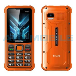 Mobiola MB520 TitanX oranžov&yacute; (4G, DualSIM, odoln&yacute;)