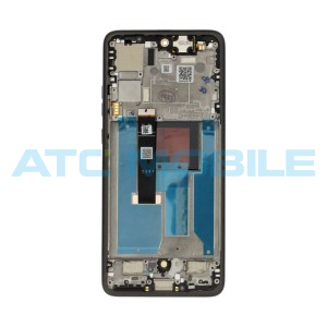 Displej + dotyk + kryt  Motorola Edge 50 Neo (XT2409) &scaron;ed&yacute; (Grisaille), origin&aacute;ln&iacute; (Service Pack) - 
