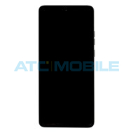 Displej + dotyk + kryt Motorola Edge 40 Neo (XT2307) čern&yacute; (Black Beauty, Service Pack)- 5D68C23363