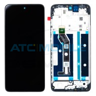 Displej + dotyk + kryt Motorola Moto G15 4G (XT2521) čern&yacute; (Service Pack) - 5D68C29273