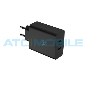 Motorola TurboPower nab&iacute;ječka 125W čern&aacute; (2x USB-C) včetně kabelu