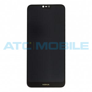 Displej + dotyk Nokia 7.1 (TA-1095, TA-1100) čern&yacute; - OEM
