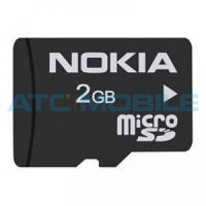 Paměťov&aacute; karta Nokia MU-37 mikroSD 2 GB (balen&iacute; v s&aacute;čku, určeno pro servis)