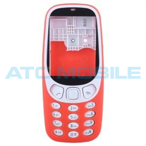 Předn&iacute;, zadn&iacute; kryt a kl&aacute;vesnice Nokia 3310 (2017) červen&yacute;