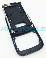 Středn&iacute; kryt Nokia 6111 čern&yacute; (Black), origin&aacute;ln&iacute; - 0266582
