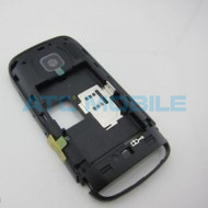 Středn&iacute; kryt Nokia C2-02 čern&yacute; (Chrome Black), origin&aacute;ln&iacute; - 0258615