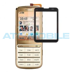 Dotyk Nokia C3-01, čern&yacute; - n&aacute;hrada (min. životnost panelu 6 měs&iacute;ce)