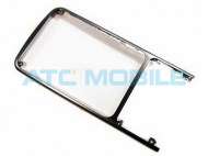 Předn&iacute; kryt Nokia C3-01 Touch&Type &scaron;ed&yacute; - 0257473