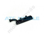 Krytka microUSB Nokia E6-00, barva čern&aacute; (Black), origin&aacute;ln&iacute; - 9447005