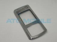 Předn&iacute; kryt Nokia N70 stř&iacute;brn&yacute; - 0268040