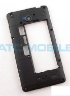 Středn&iacute; kryt Nokia X čern&yacute; - 8003208