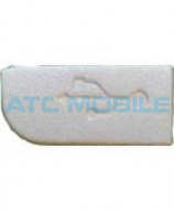 Krytka microUSB Nokia X6-00 b&iacute;l&aacute; - 9903914
