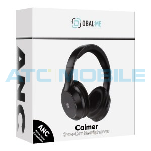 Sluch&aacute;tka OBAL:ME Calmer Wireless Over-Ear ANC čern&aacute;