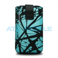 Pouzdro Redpoint Velvet motiv Blue Cracks, vel. XL