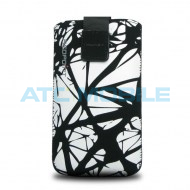 Pouzdro Redpoint Velvet motiv White Cracks, vel. L