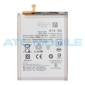 Samsung baterie EB-BA146ABY 5000 mAh Galaxy A14 5G (SM-A146) OEM + lepen&iacute;