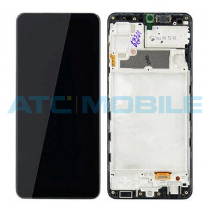 Displej + dotyk + kryt Samsung Galaxy A22 4G (SM-A225) čern&yacute;