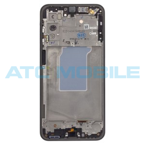 Displej + dotyk + kryt Samsung Galaxy A26 5G (SM-A266B) čern&yacute; - GH82-37049A (Service Pack)