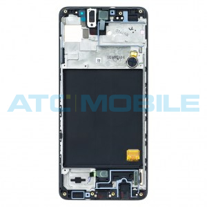 Displej + dotyk + kryt Samsung Galaxy A51 (SM-A515F) čern&yacute; - GH82-21669A / GH82-21680A / GH82-22084A