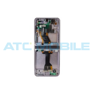 Displej + dotyk + r&aacute;m Samsung Galaxy Z Flip 5 (SM-F731B) Levander (Service Pack) - GH82-31827C / GH8