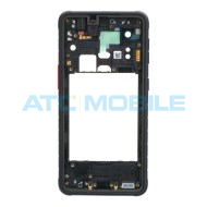 Středn&iacute; kryt Samsung Galaxy xCover 5 (SM-G525) čern&yacute;