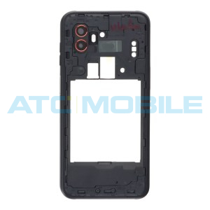 Středn&iacute; kryt Samsung Galaxy XCover 6 Pro (SM-G736B) čern&yacute;, origin&aacute;ln&iacute;