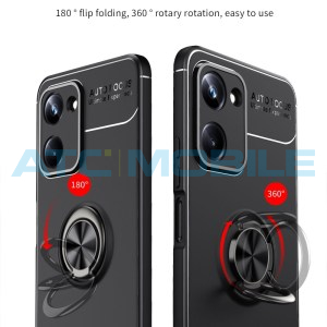 Ochrann&yacute; kryt Shield4U Realme 10 4G (RMX3630) s koužkem čern&yacute;