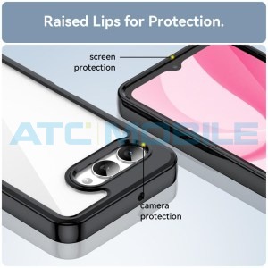 Shield4U kryt Acrylic Hybrid T Phone 3 5G (2025) čern&yacute;
